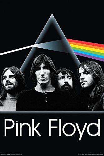 Pink Floyd - Dark Side Group - Wall Poster: 24 Inches X 36 Inches Books