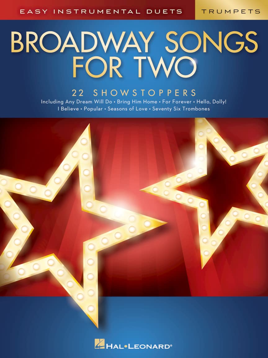Broadway Songs for Two Trumpets book