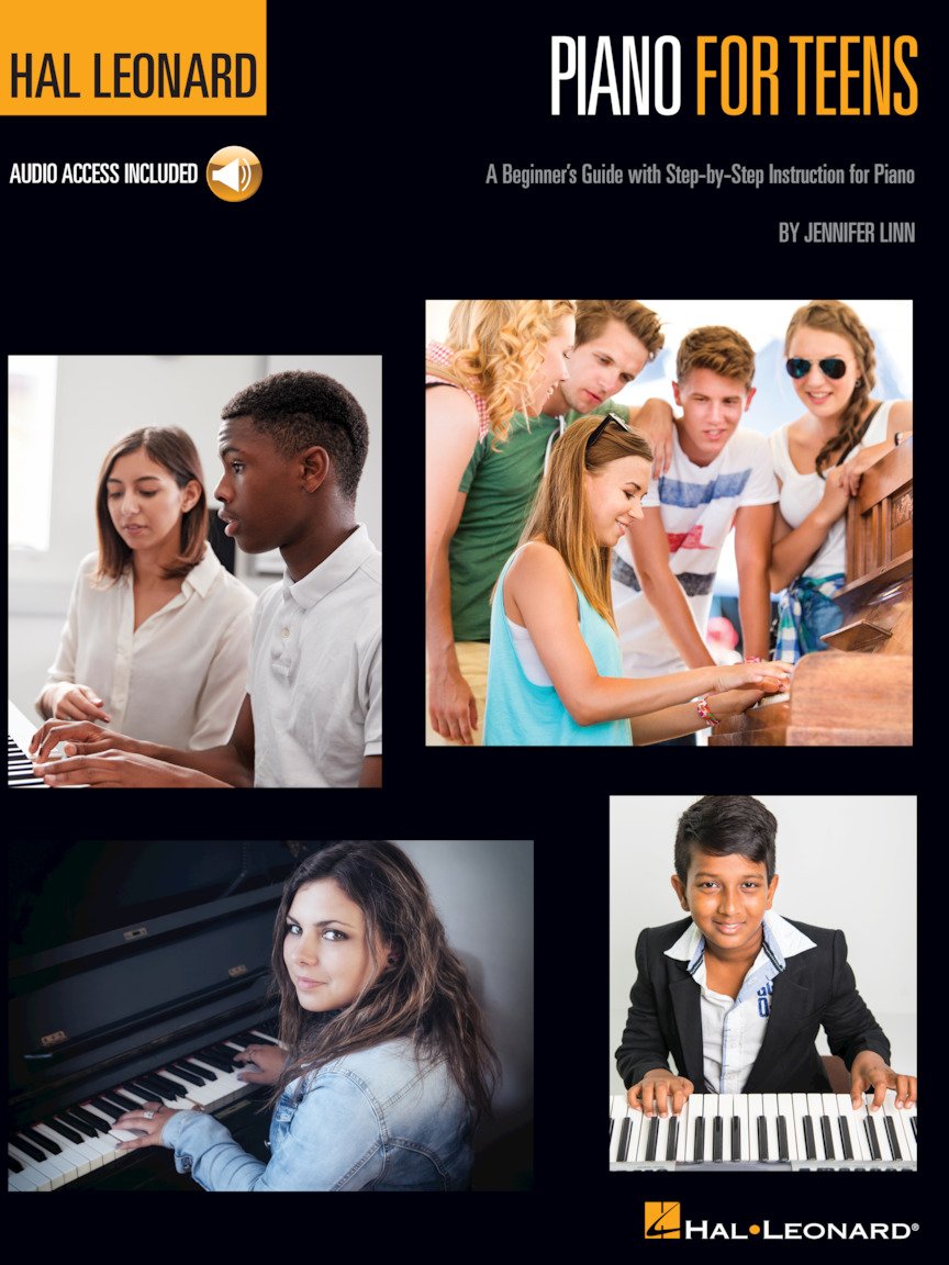 Hal Leonard Piano for Teens Method: A Beginner's Guide with Step-By-Step Instruction for Piano (Hal Leonard Piano Method): A Beginner's Guide with Step-by-Step Instruction for Piano. w. Audio-Online Media & Communication