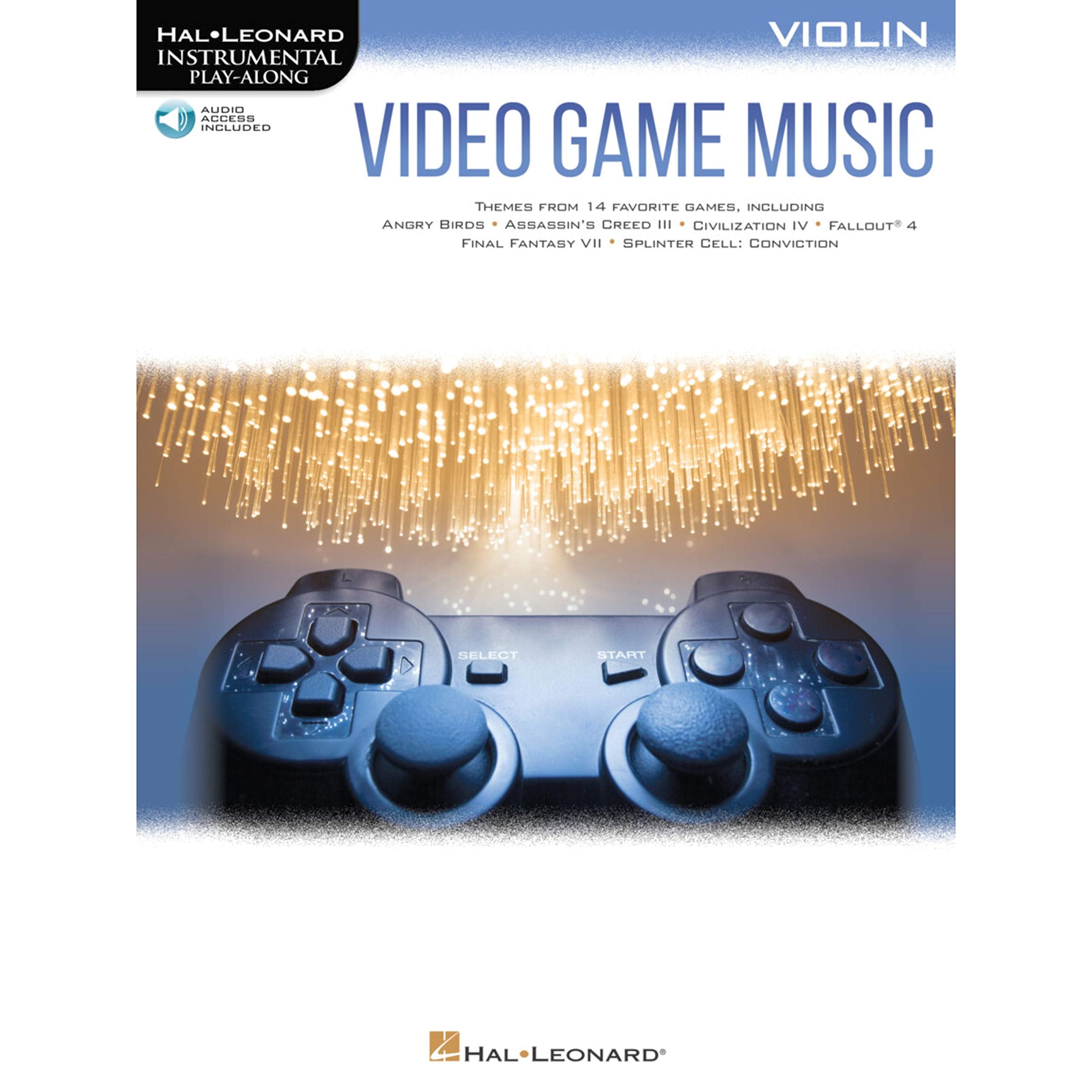 Video Game Music: Instrumental Play-Along Series - Violin (Book/Online Audio) Media & Communication