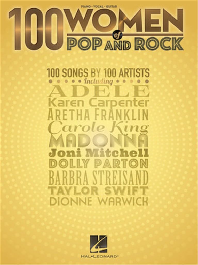 100 Women of Pop and Rock: Piano, Vocal, Guitar Social Sciences