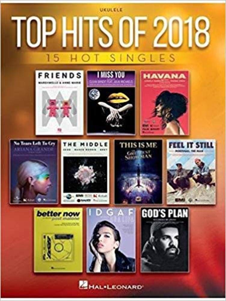 Top Hits Of 2018: Ukulele: 15 Hot Singles. Songbook Social Sciences