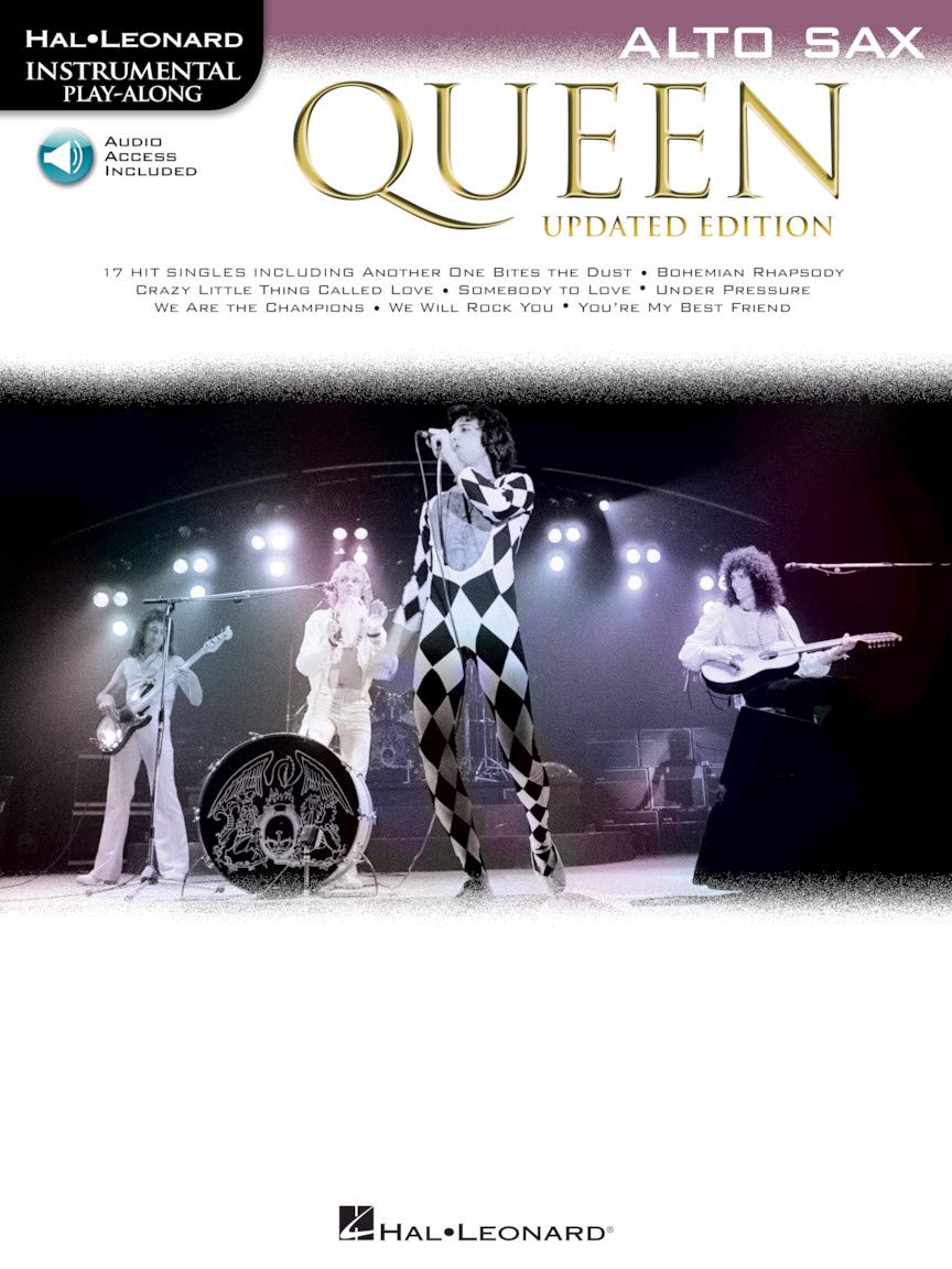 Queen - Updated Edition: Alto Sax Instrumental Play-Along Media & Communication