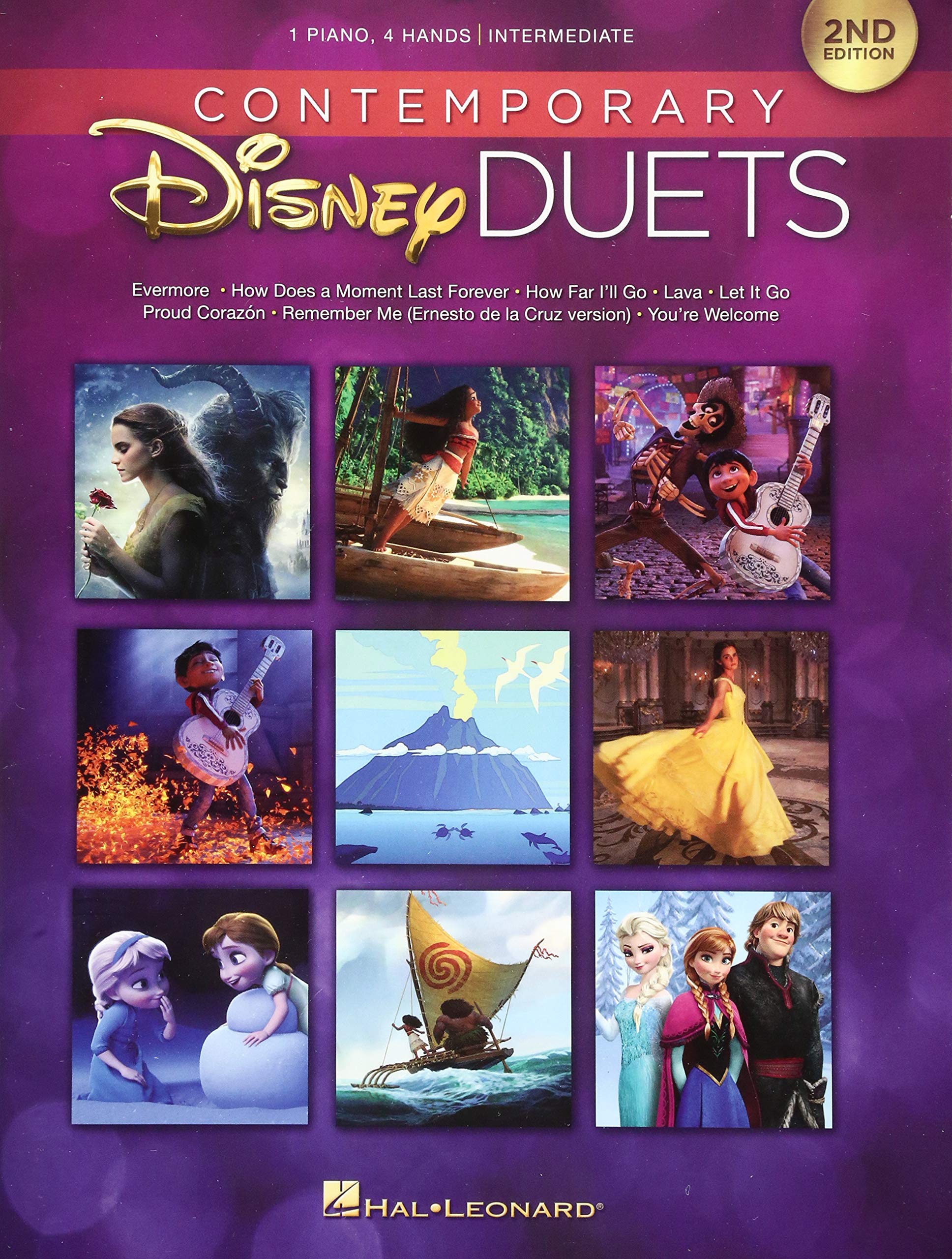 Contemporary Disney Duets: 1 Piano, 4 Hands / Intermediate Sheet Music