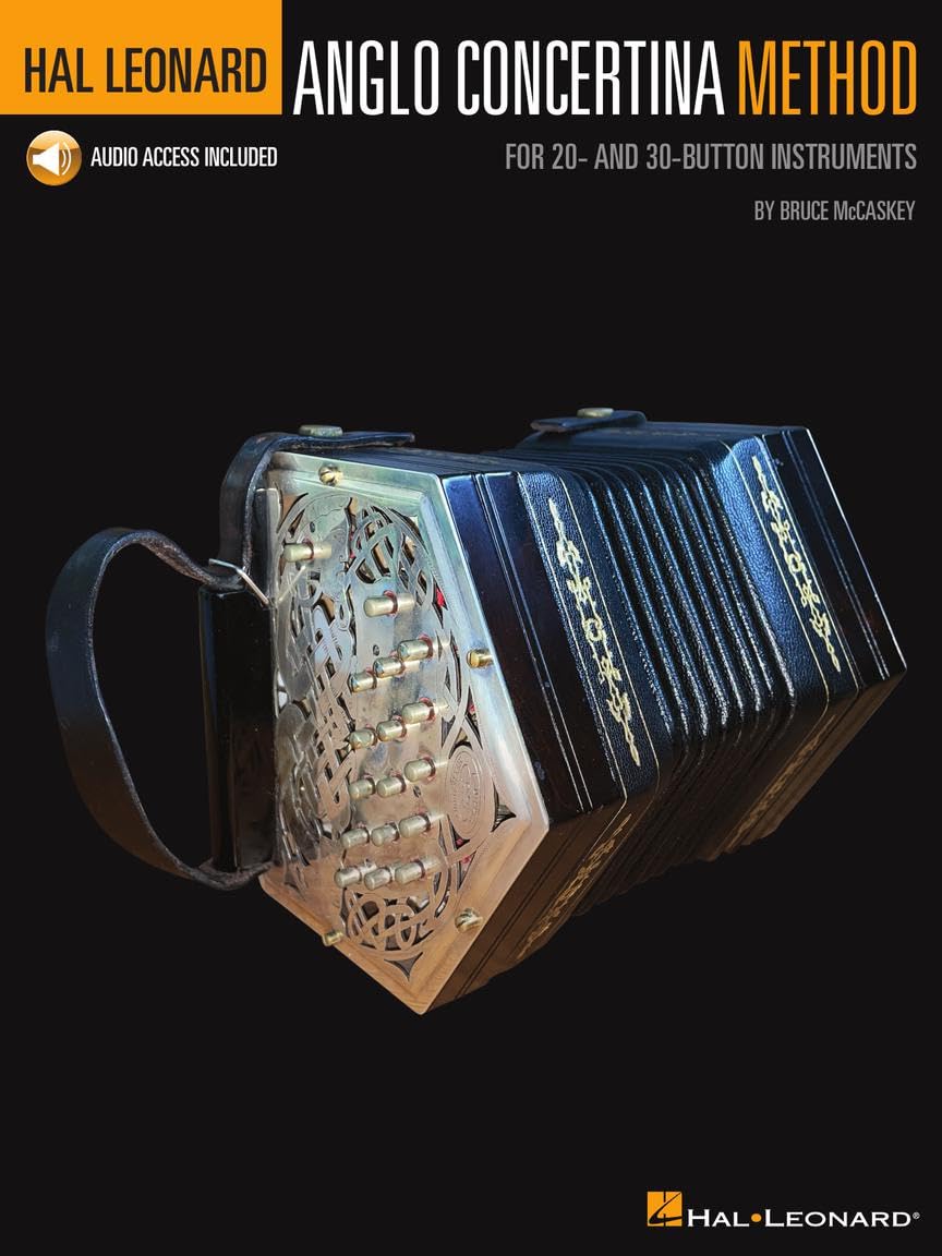 Hal Leonard Anglo Concertina Method. Enthält Online-Audio: For 20- and 30-Button Instruments Sheet Music