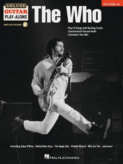 The Who: Deluxe Guitar Play-Along Includes Downloadable Audio (16) Sheet Music