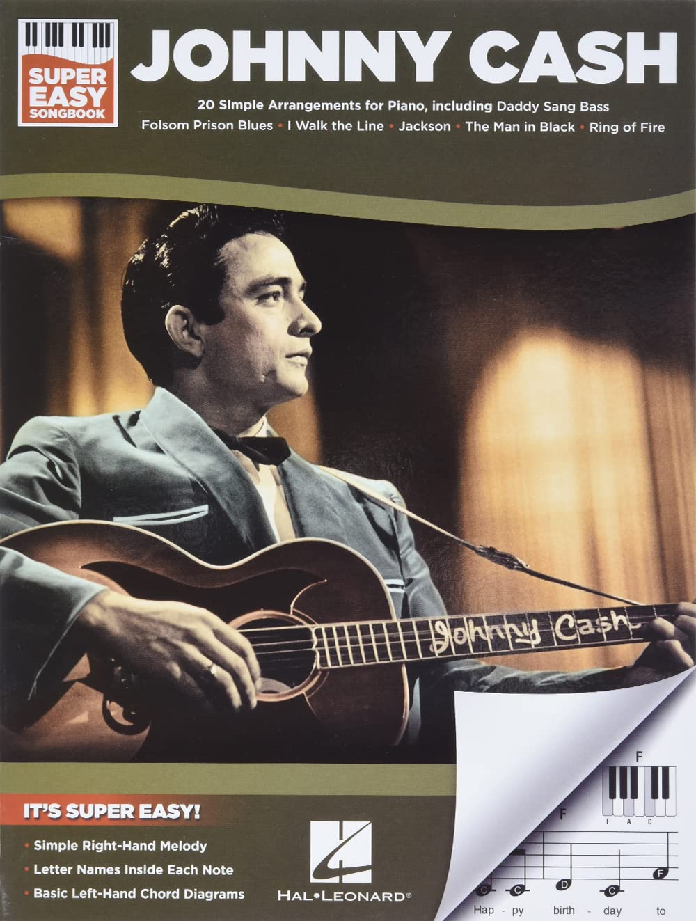 Johnny Cash - Super Easy Songbook Social Sciences