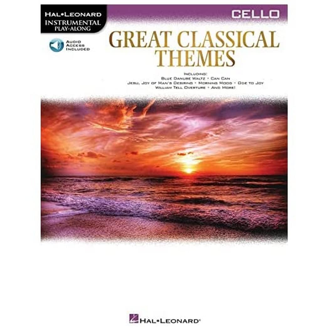 Great Classical Themes: Cello: Cello; Includes Downloadable Audio (Hal-leonard Instrumental Play-along) Media & Communication
