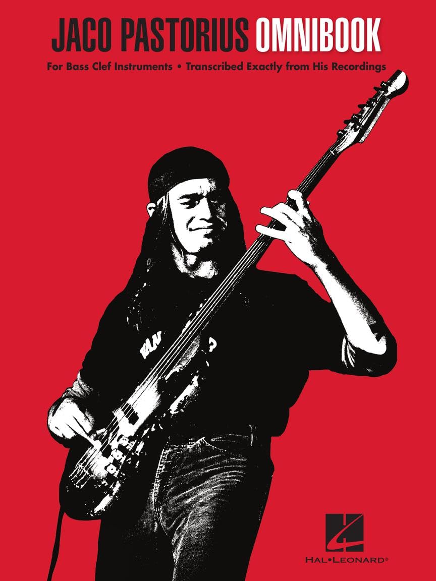 Jaco Pastorius Omnibook. B-Instrument: For Bass Clef Instruments Transcribed Exactly from His Recordings Sheet Music