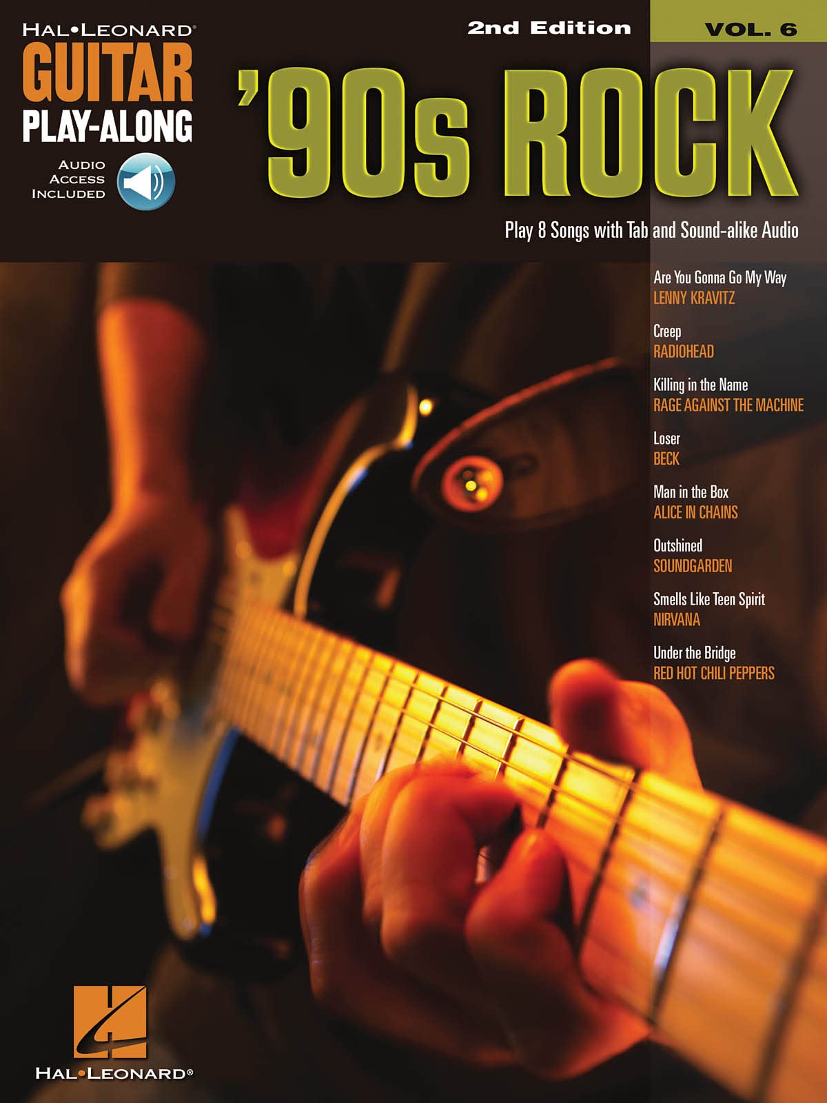 90s Rock - 2nd Edition (Guitar Play-Along Volume 6) (Hal Leonard Guitar Play-Along, 6, Band 6) Media & Communication