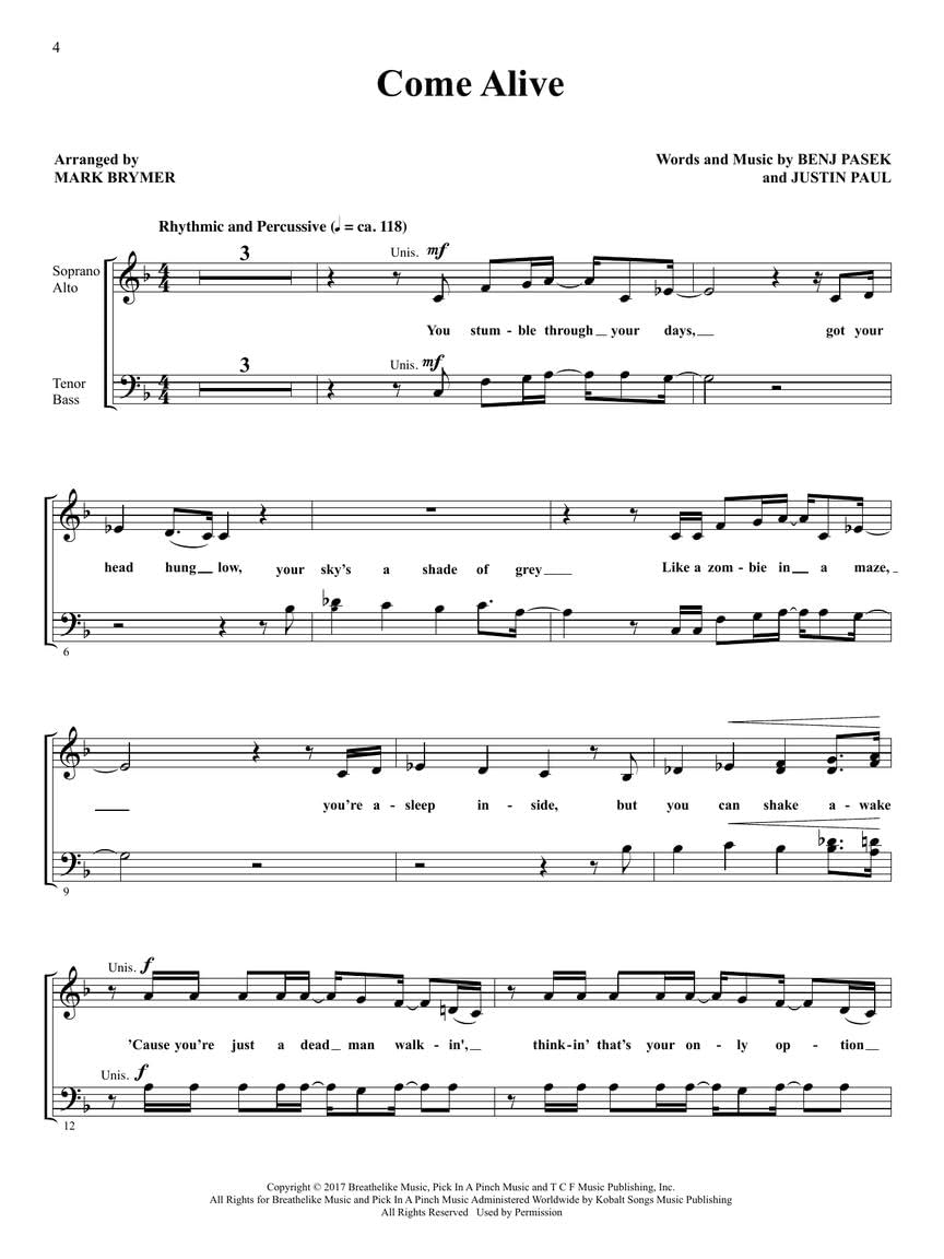 The Greatest Showman: Sing with the Choir Volume 16 (Sing With the Choir, 16, Band 16) Media & Communication