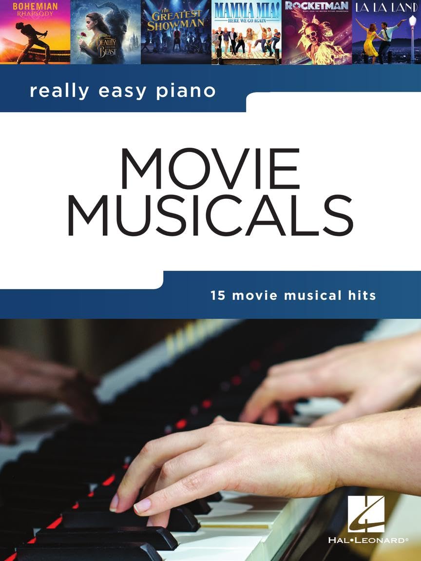 Really Easy Piano: Movie Musicals. book