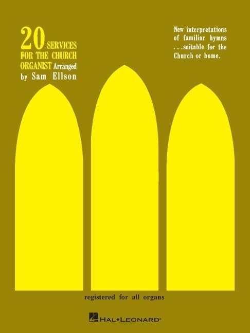 20 Services for the Church Organist Sheet Music