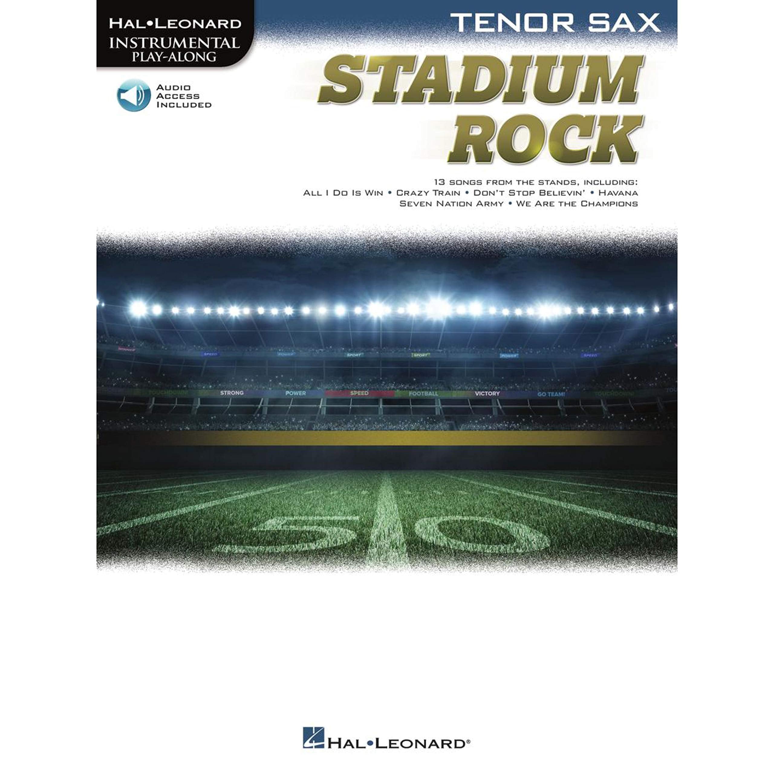 Stadium Rock for Tenor Sax (Stadium Rock: Hal Leonard Instrumental Play-along) Media & Communication