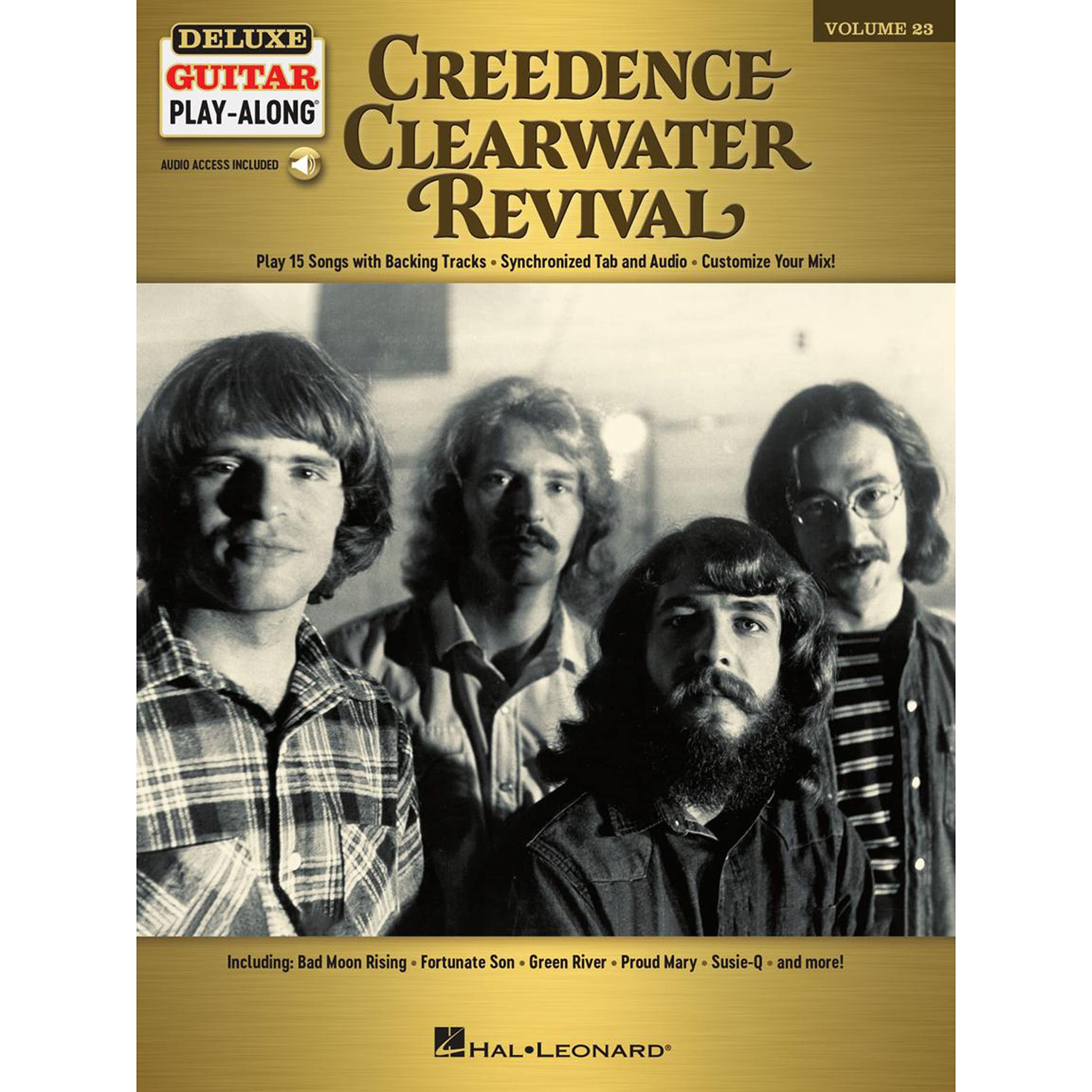 Creedence Clearwater Revival: Includes Downloadable Audio (Deluxe Guitar Play-along, 23) Sheet Music