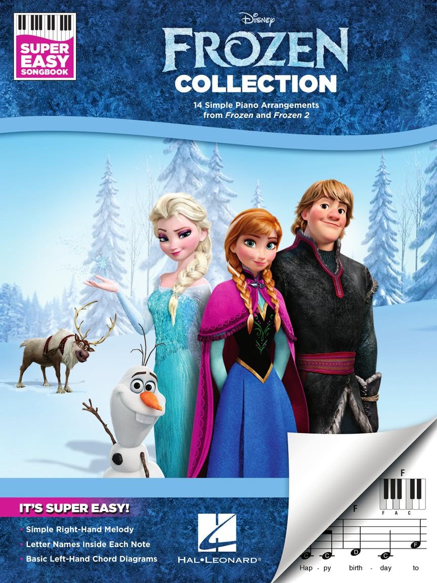 Frozen Collection - Super Easy Piano Songbook Sheet Music