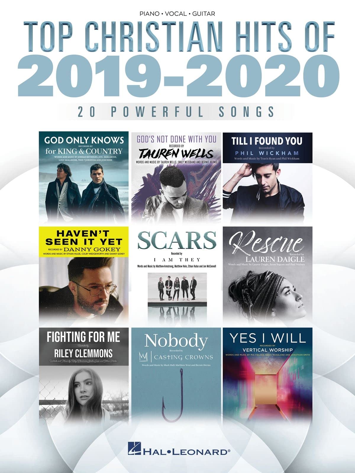 Top Christian Hits of 2019-2020 Piano/Vocal/Guitar Songbook: 20 Powerful Songs Sheet Music