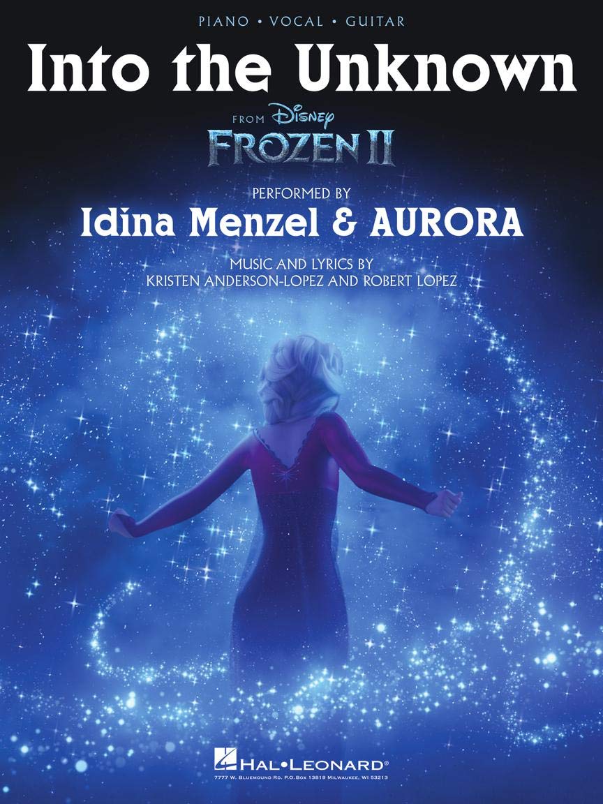 Into the Unknown from Frozen 2: Piano/Vocal/guitar Sheet Music book