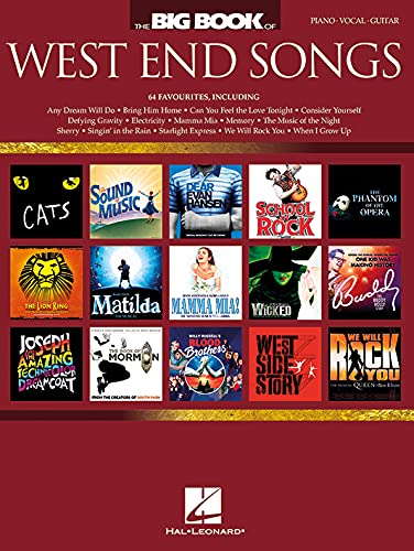 The Big Book of West End Songs. Piano, Voix & Guitare. book