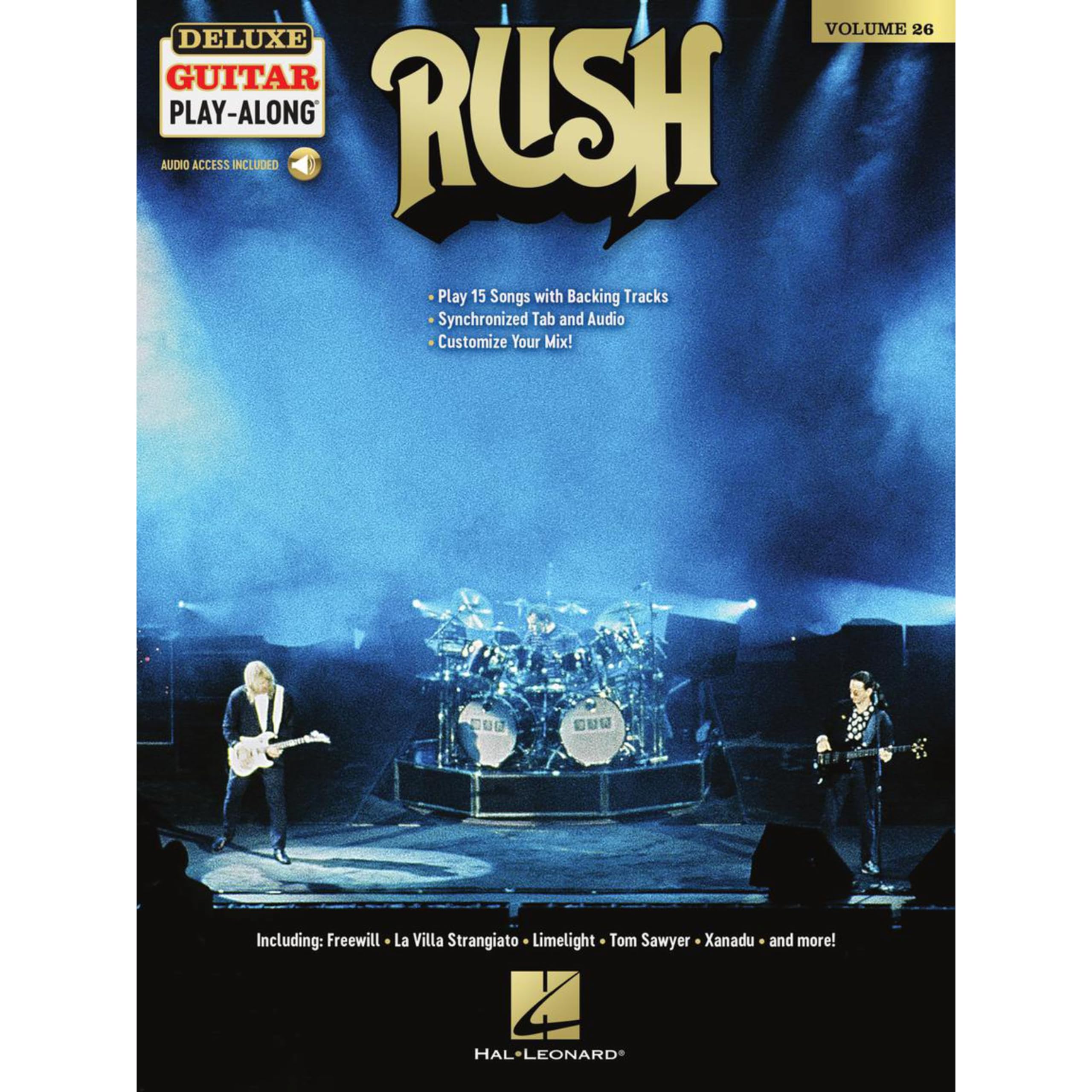 Rush. Deluxe Guitar Play-Along Volume 26. Book/Audio-Online Sheet Music