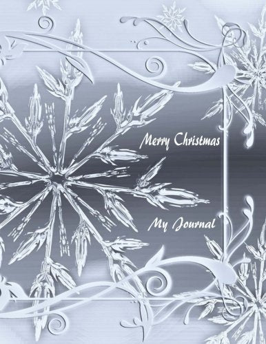 Merry Christmas: A Holiday Design Notebook/Journal with 110 Lined Pages (8.5 x 11) (My Holiday Journal, Band 3) Religion & Esotericism