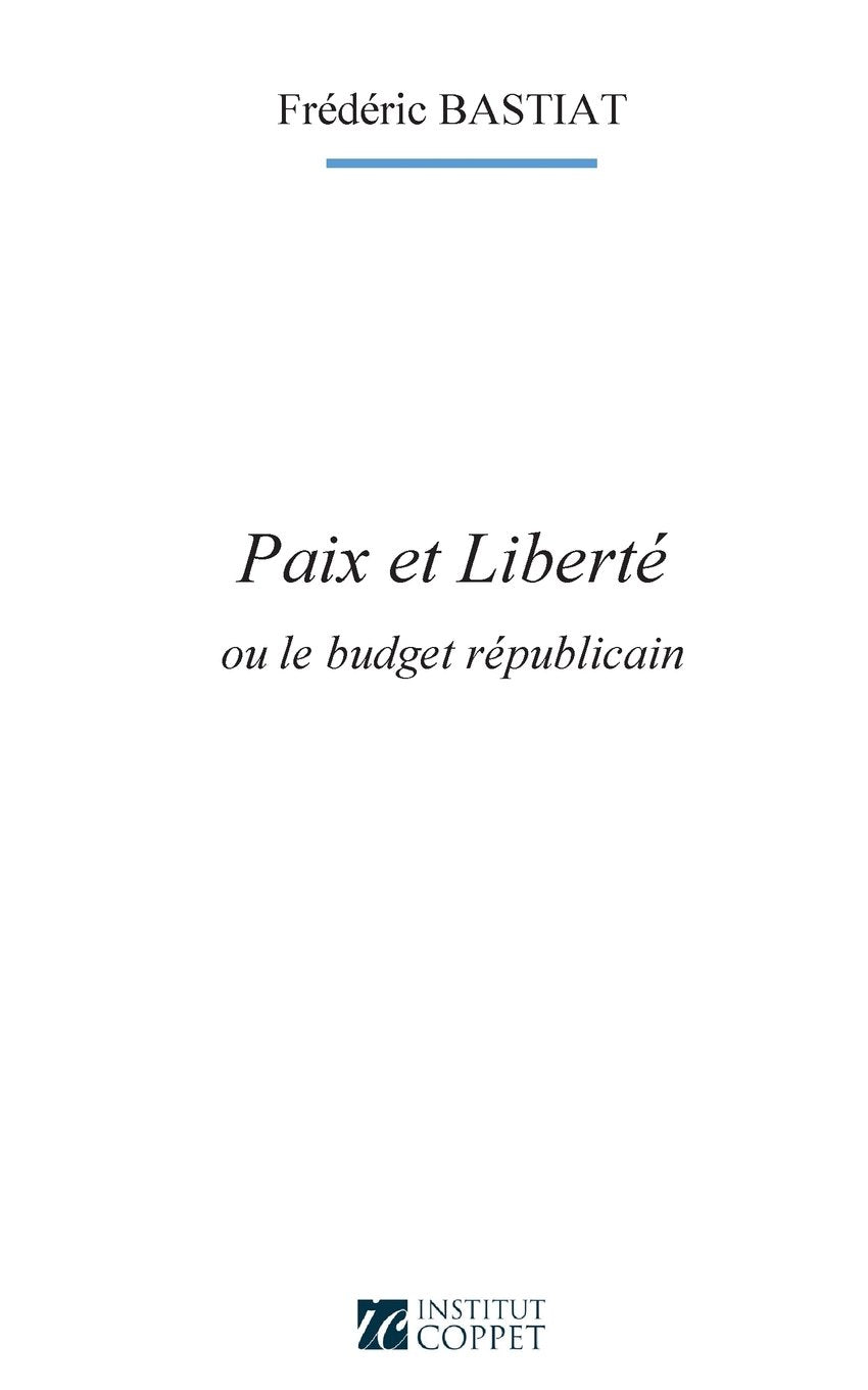 Paix et liberté: Le budget républicain Business, Finance & Career