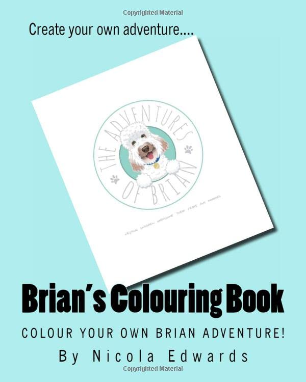 Brian's Colouring Book: Colour your own Brian Adventure! (Adventures of Brian, Band 1) Tiptoi & Games