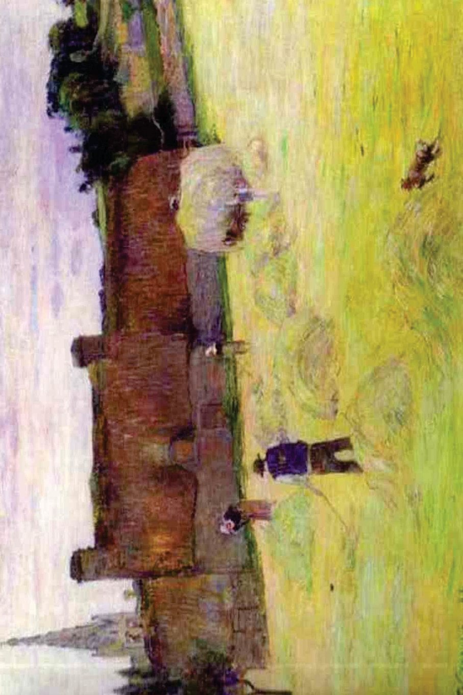 "Haymaking in Brittany" by Paul Gauguin - 1888: Journal (Blank / Lined) (Art of Life Journals) Self-help