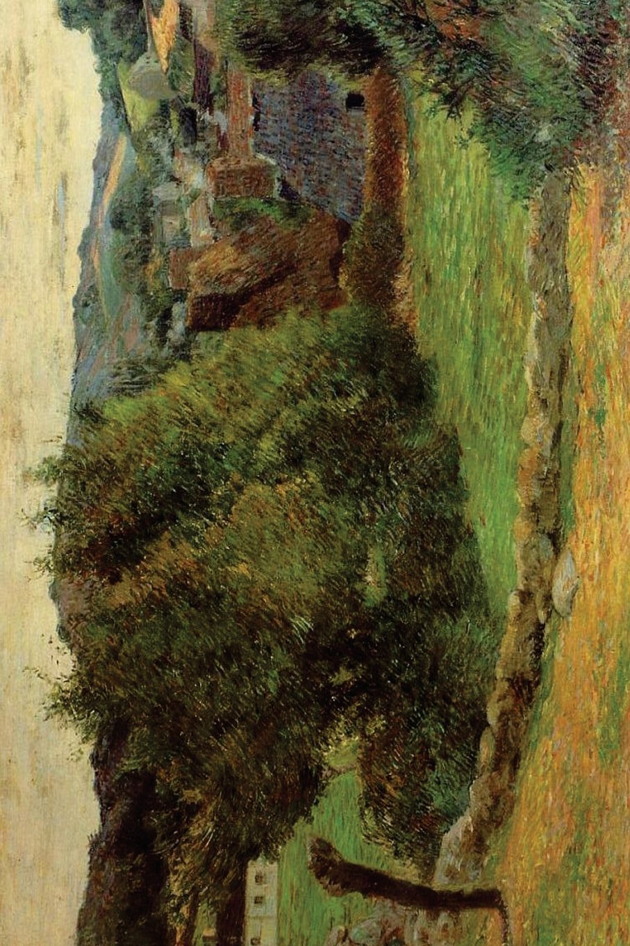"Landscape at Pont Aven" by Paul Gauguin - 1886: Journal (Blank / Lined) (Art of Life Journals) Self-help