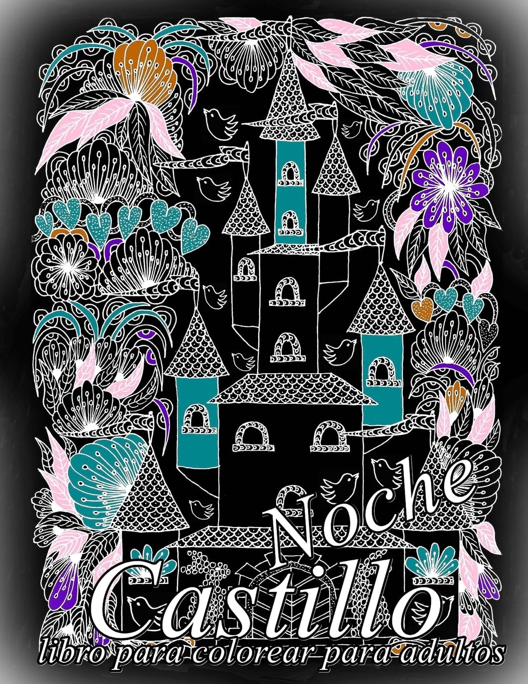 Castillo Noche: libro para colorear para adultos Hobbies & Crafts