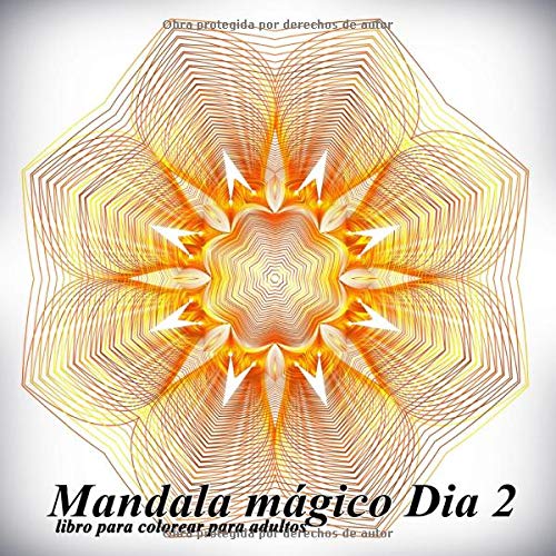 Mandala mágico Dia 2: libro para colorear para adultos Hobbies & Crafts