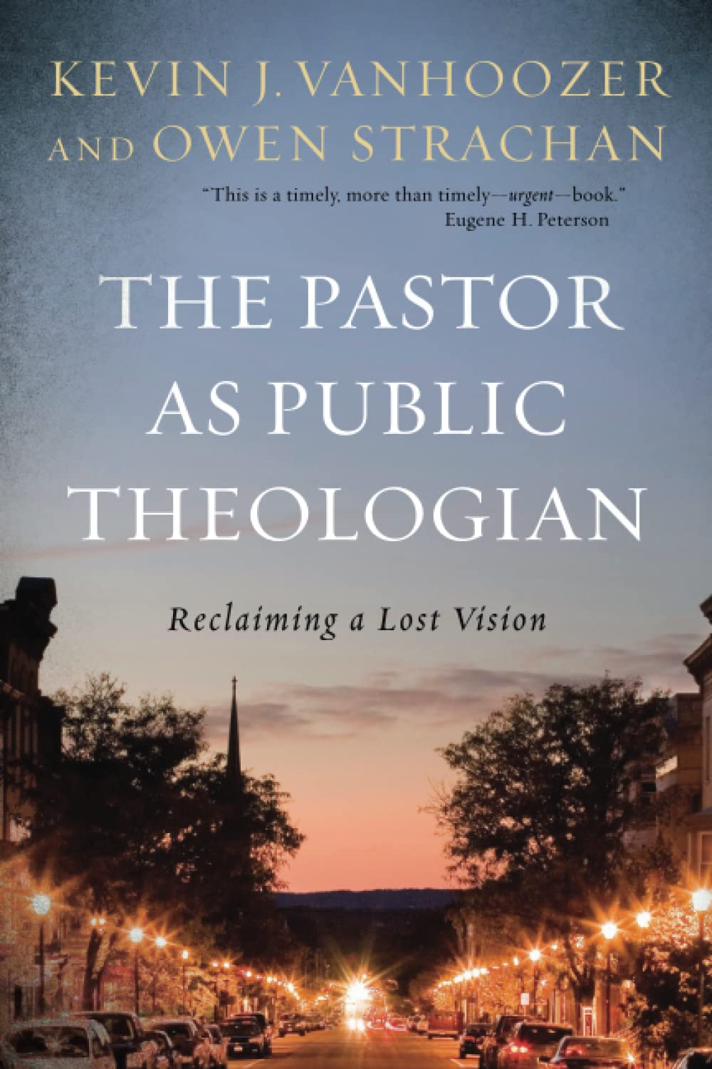 Pastor as Public Theologian: Reclaiming a Lost Vision Social Sciences