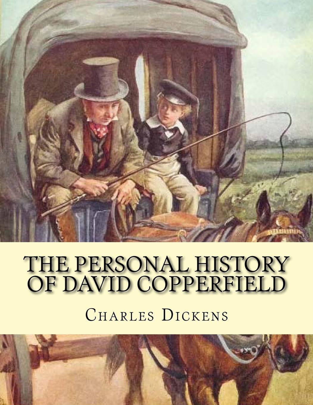 The personal history of David Copperfield. By: Charles Dickens, illustrated By:Hablot Knight Browne (10 July 1815 – 8 July 1882) was an English artist.: is the eighth novel by Charles Dickens Contemporary literature Books