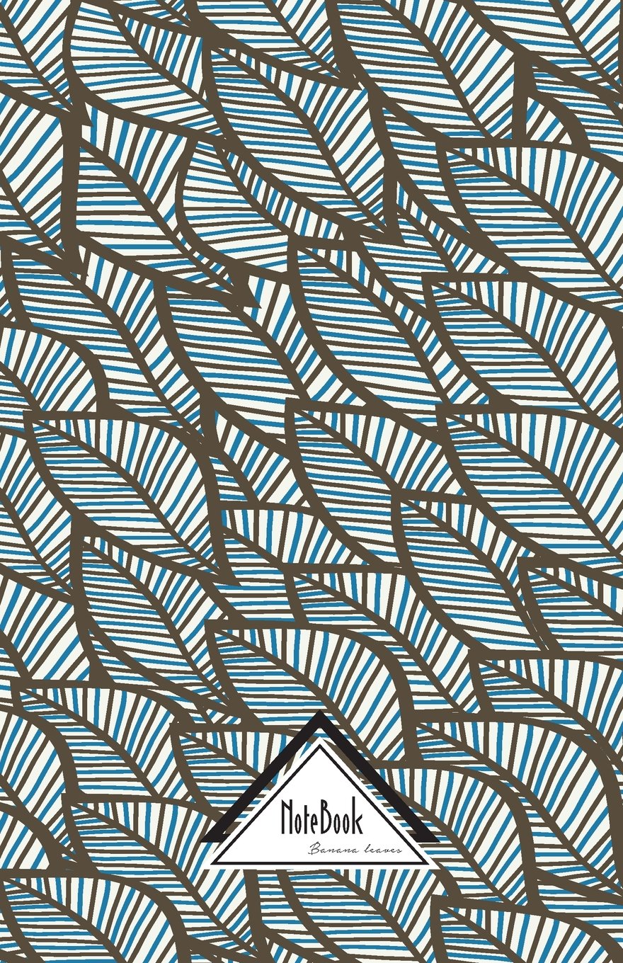 Notebook Journal Dot-Grid,Graph,Lined,No lined :Abstract Leaves Wave Line Japanese Pattern: Small Pocket Notebook Journal Diary, 120 pages, 5.5" x 8.5" (Blank Notebook Journal) Essays & Short Stories