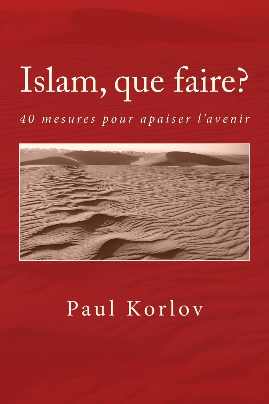 Islam, que faire?: 40 mesures pour apaiser l'avenir Religion & Esotericism