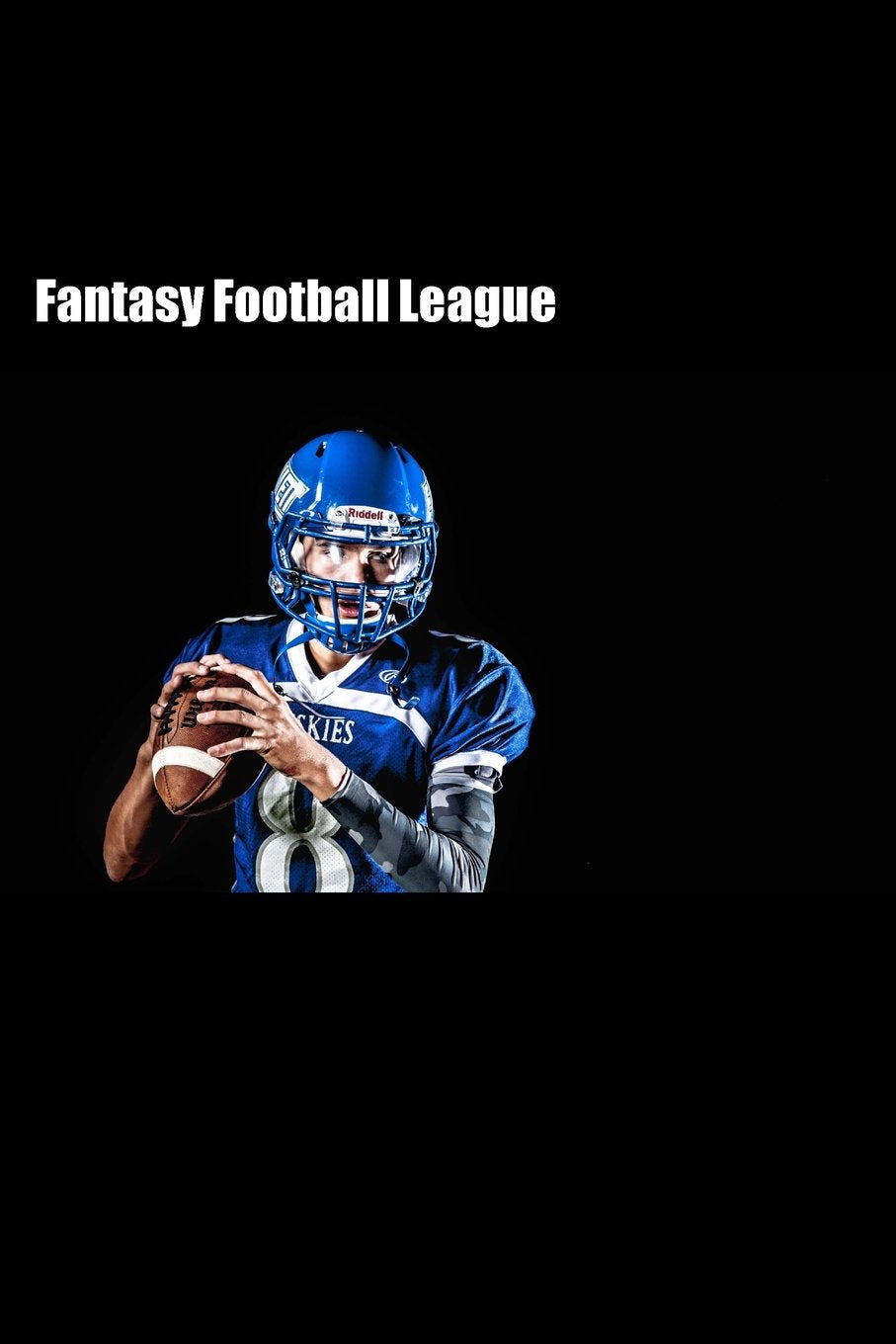 Fantasy Football League: A 6 x 9 Lined Notebook Leisure & Fun