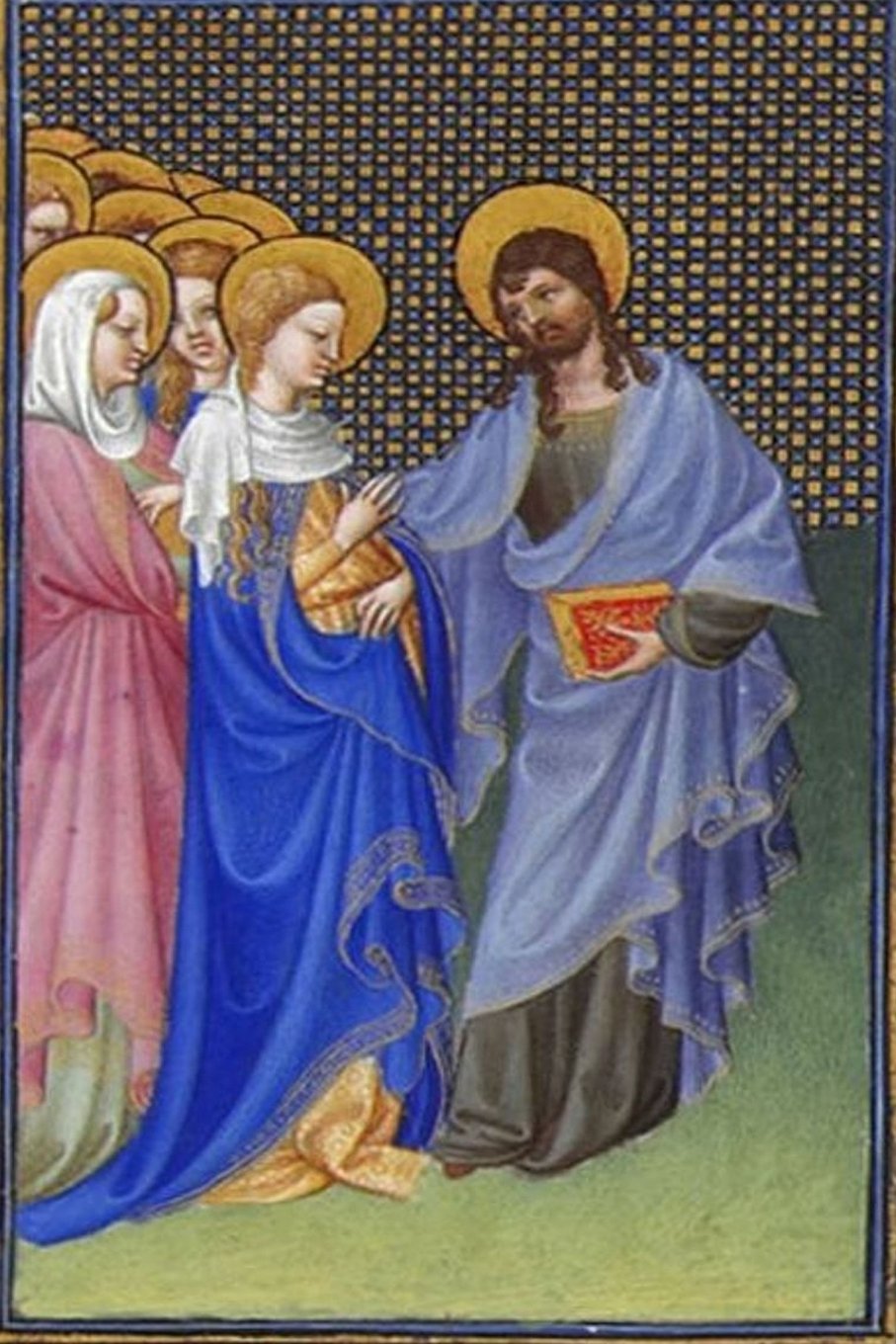 "David Foresees the Mystic Marriage of Christ and the Church" by The Limbourg Br (Art of Life Journals) Books