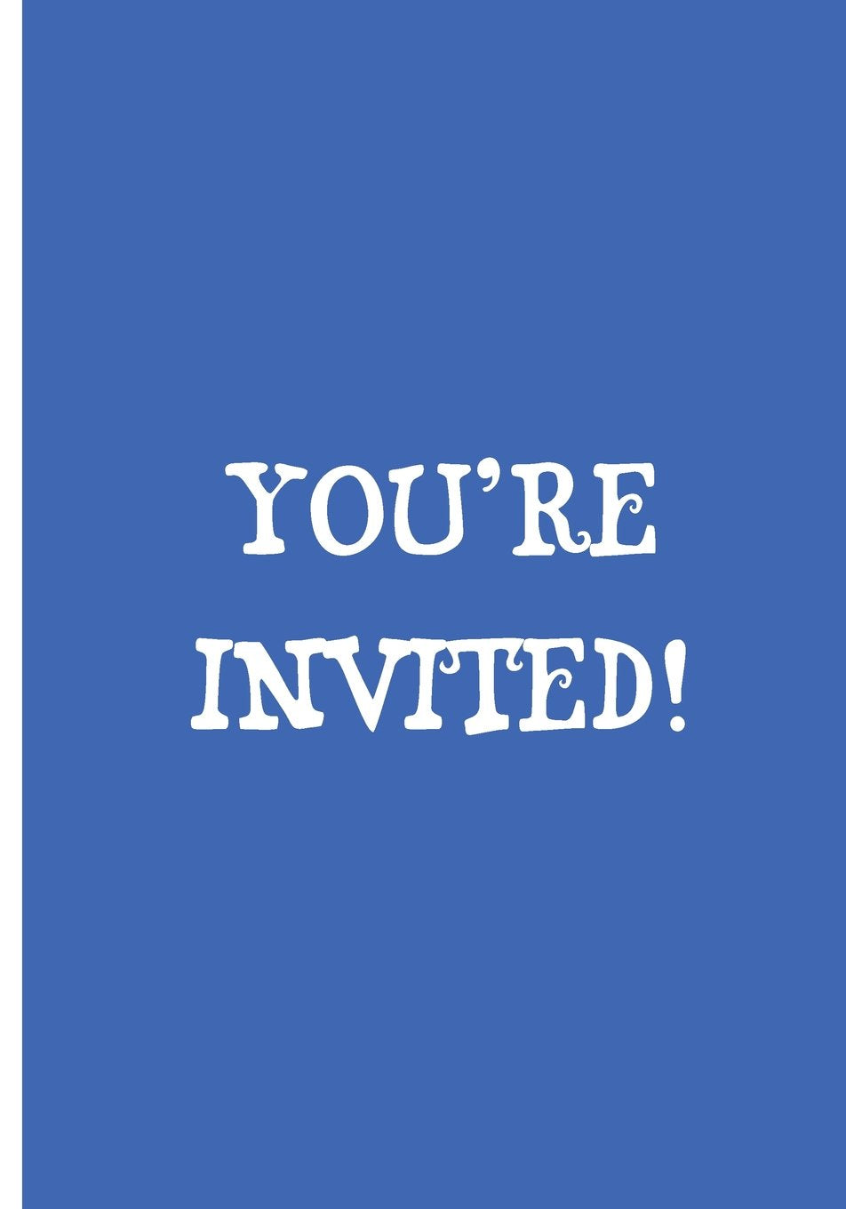 You're Invited! - Light Blue Notebook / Journal / Extended Lined Pages / Soft: An Ethi Pike Collectible : Greetings Books