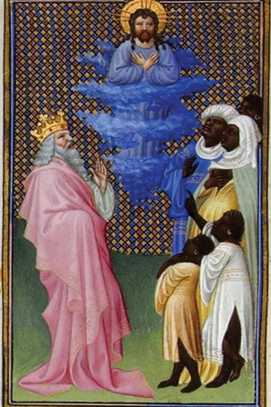 "David Imagines Christ Elevated above All Other Beings" by The Limbourg Brothers (Art of Life Journals) Books