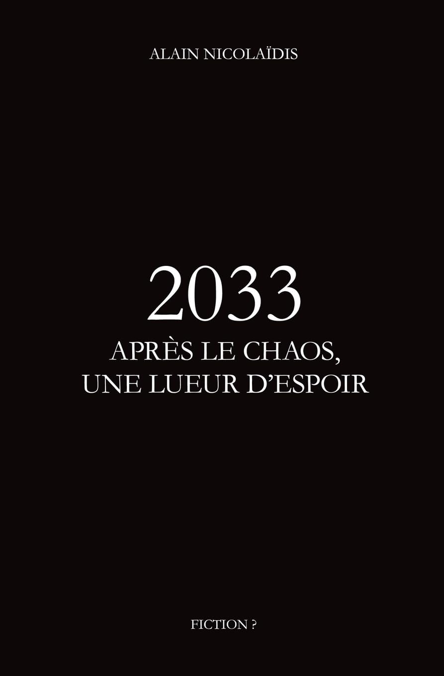2033 Apres le chaos, une lueur d'espoir Contemporary literature