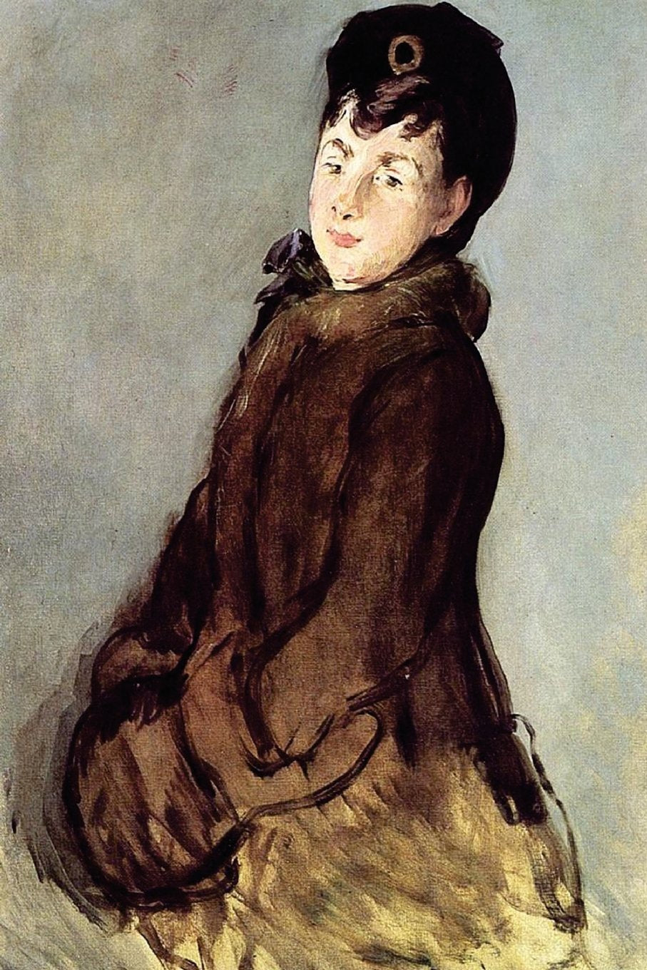 "Isabelle Lemonnier with a Muff" by Edouard Manet: Journal (Blank / Lined) (Art of Life Journals) Self-help