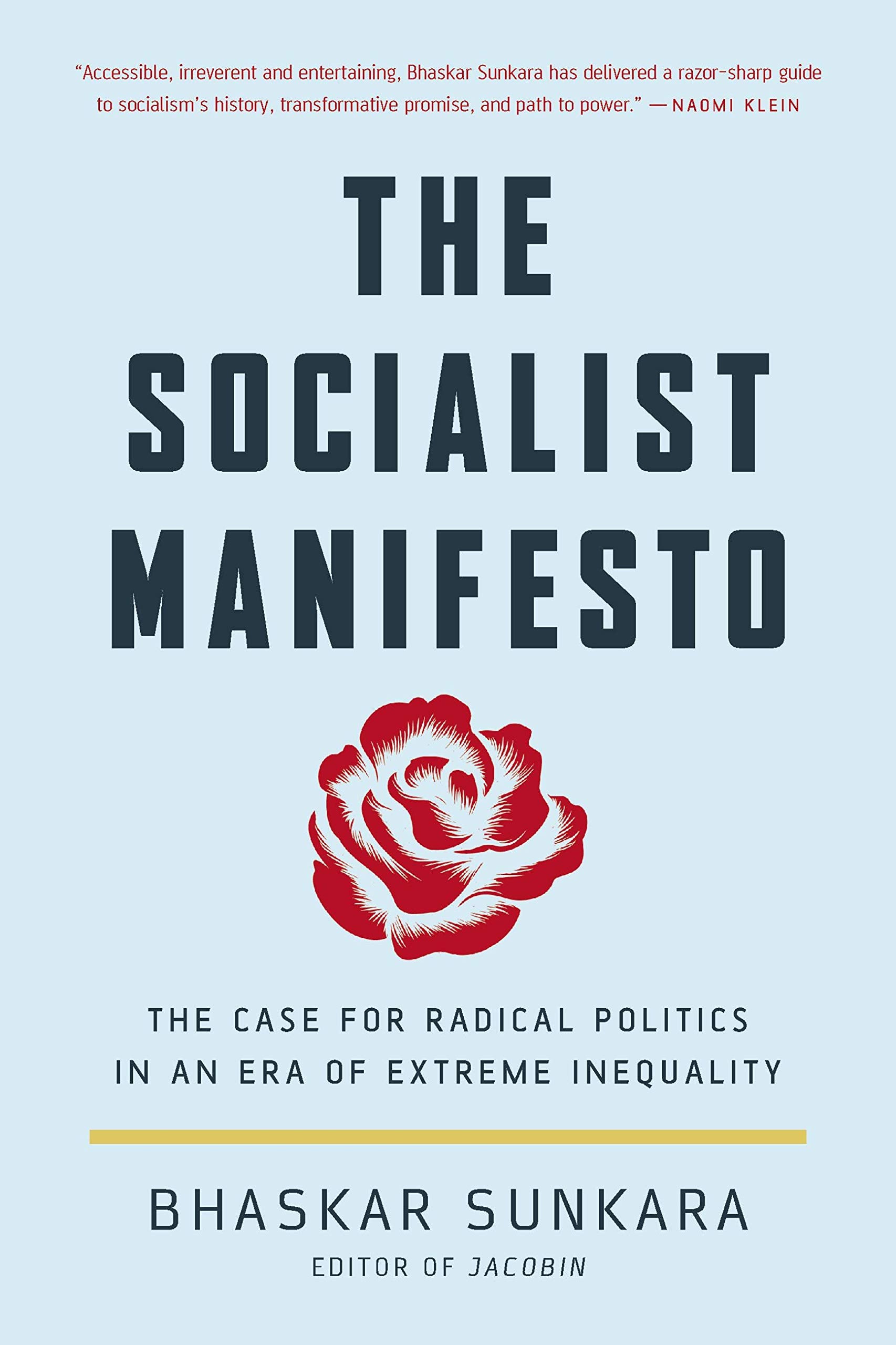 The Socialist Manifesto: The Case for Radical Politics in an Era of Extreme Inequality Books