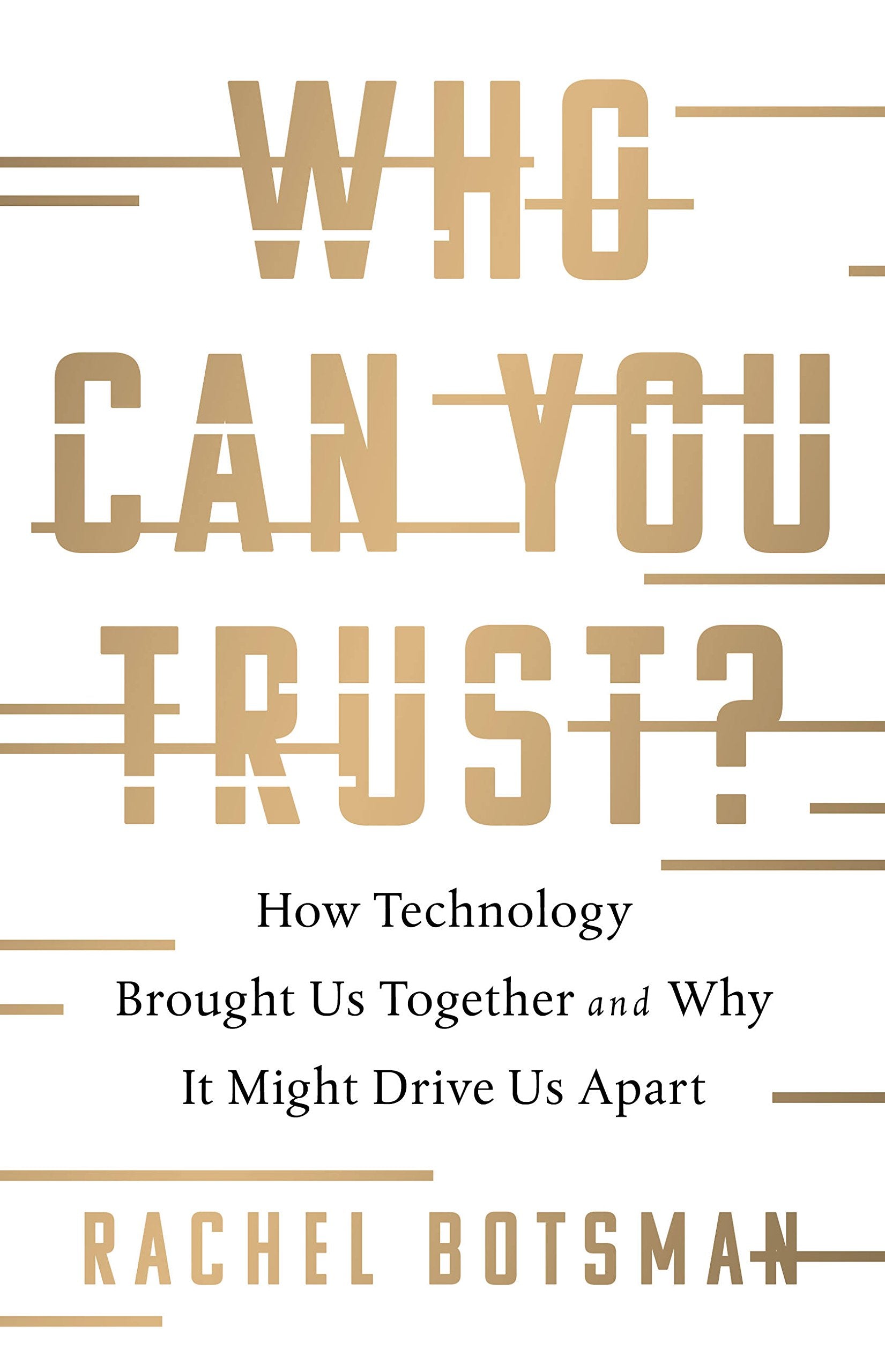 Product Image: Who Can You Trust?