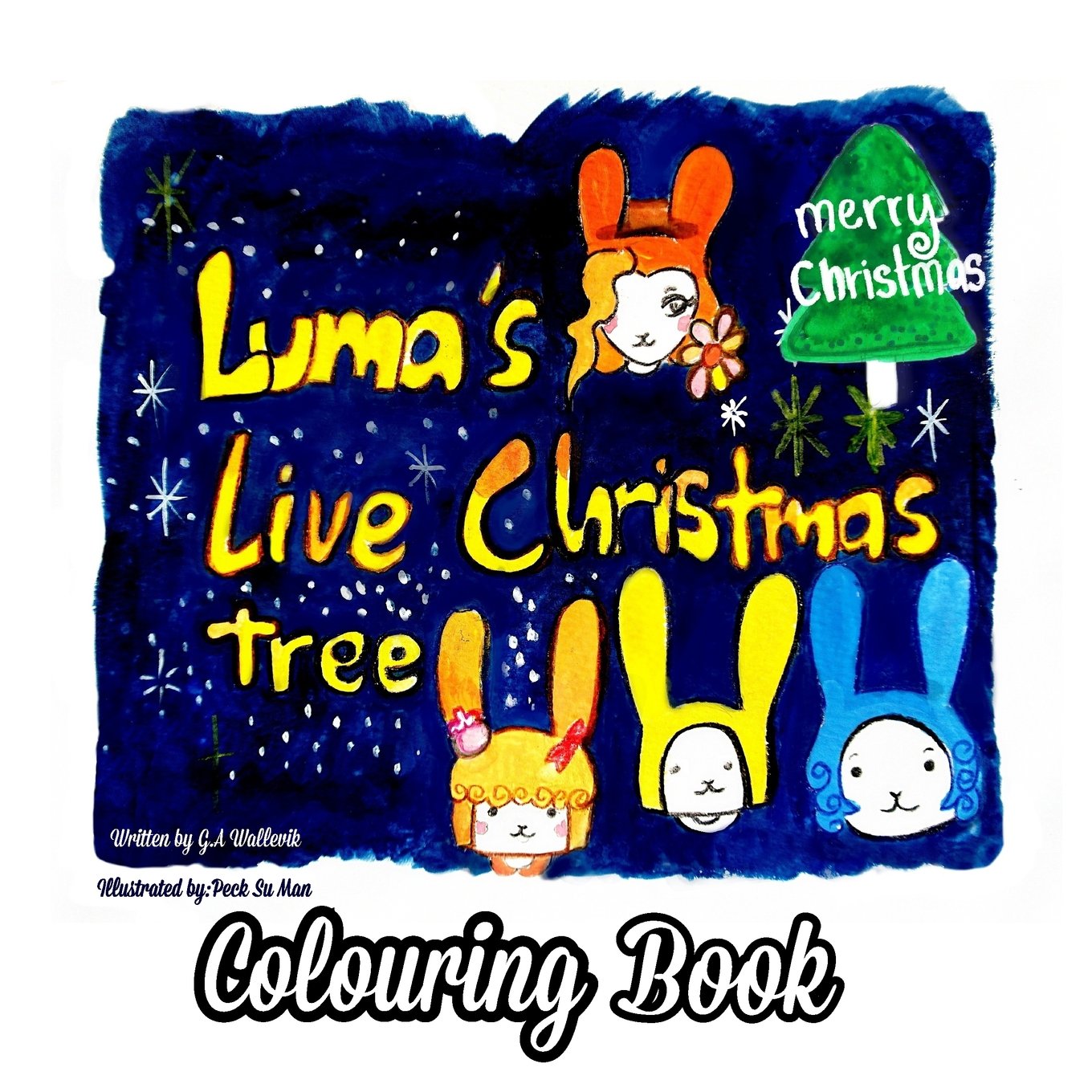 Luma's Live Christmas tree Colouring Book (Luma Series, Band 2) Tiptoi & Games