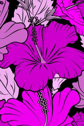 Recipes and Notes (Blank Cookbook): Purple Paradise: 150 Page Blank Recipe Journal, 6x9 inches (Create Your Own Cookbook) Cooking & Enjoying