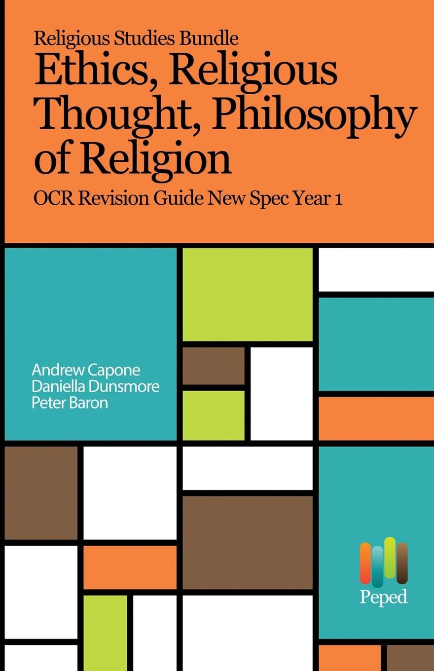 Religious Studies Bundle - Philosophy of Religion, Ethics, Religious Thought: OCR Revision Guides New Spec Year 1 Religion & Esotericism