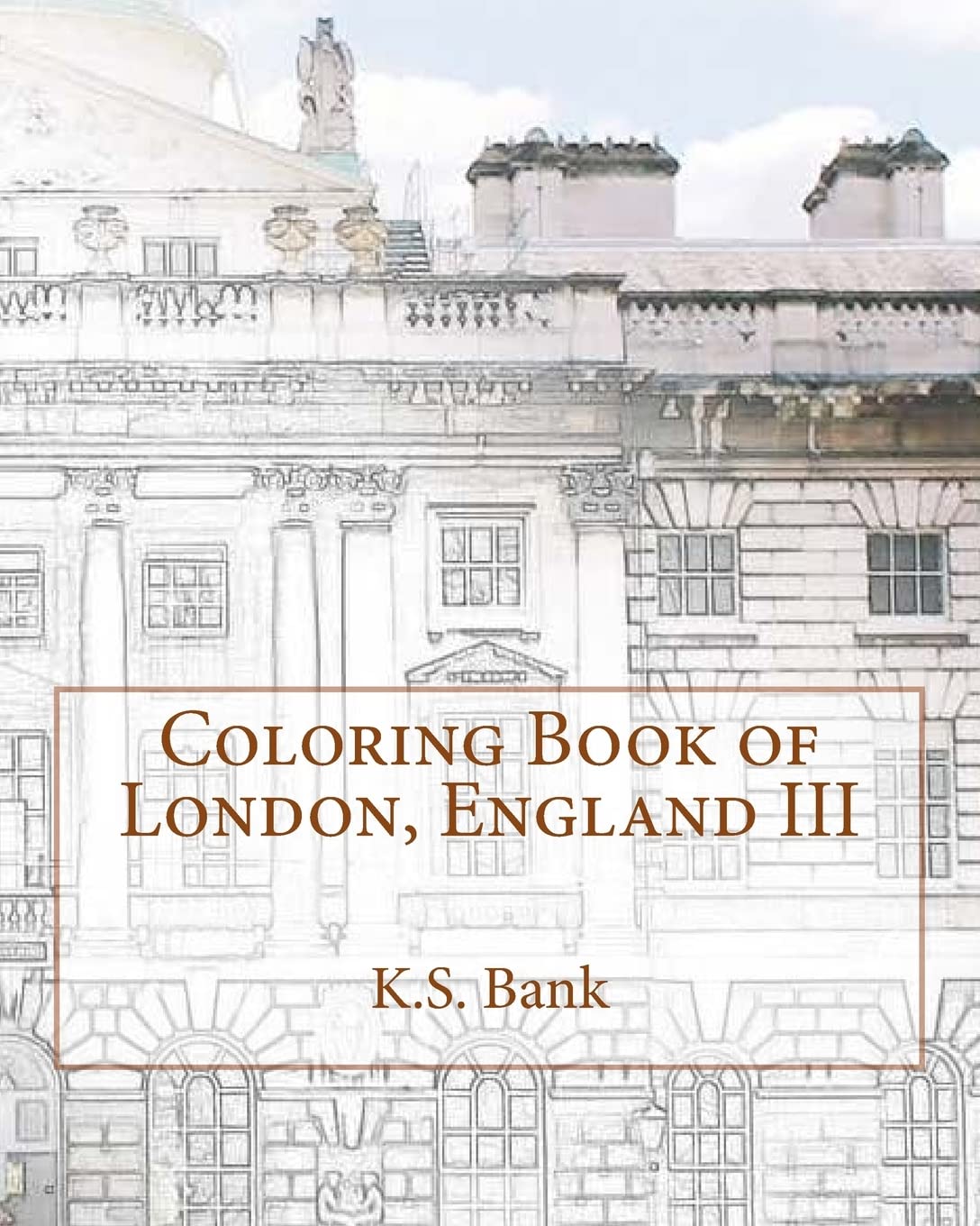 Coloring Book of London, England III Hobbies & Crafts