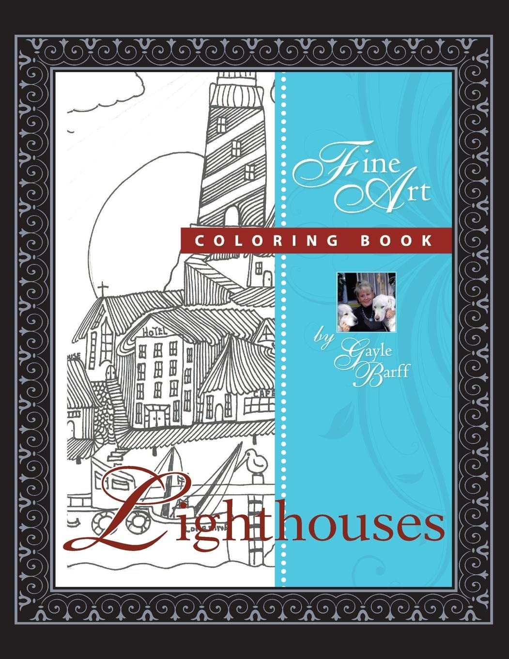 Lighthouses: Fine Art Coloring Book Film, Art & Culture