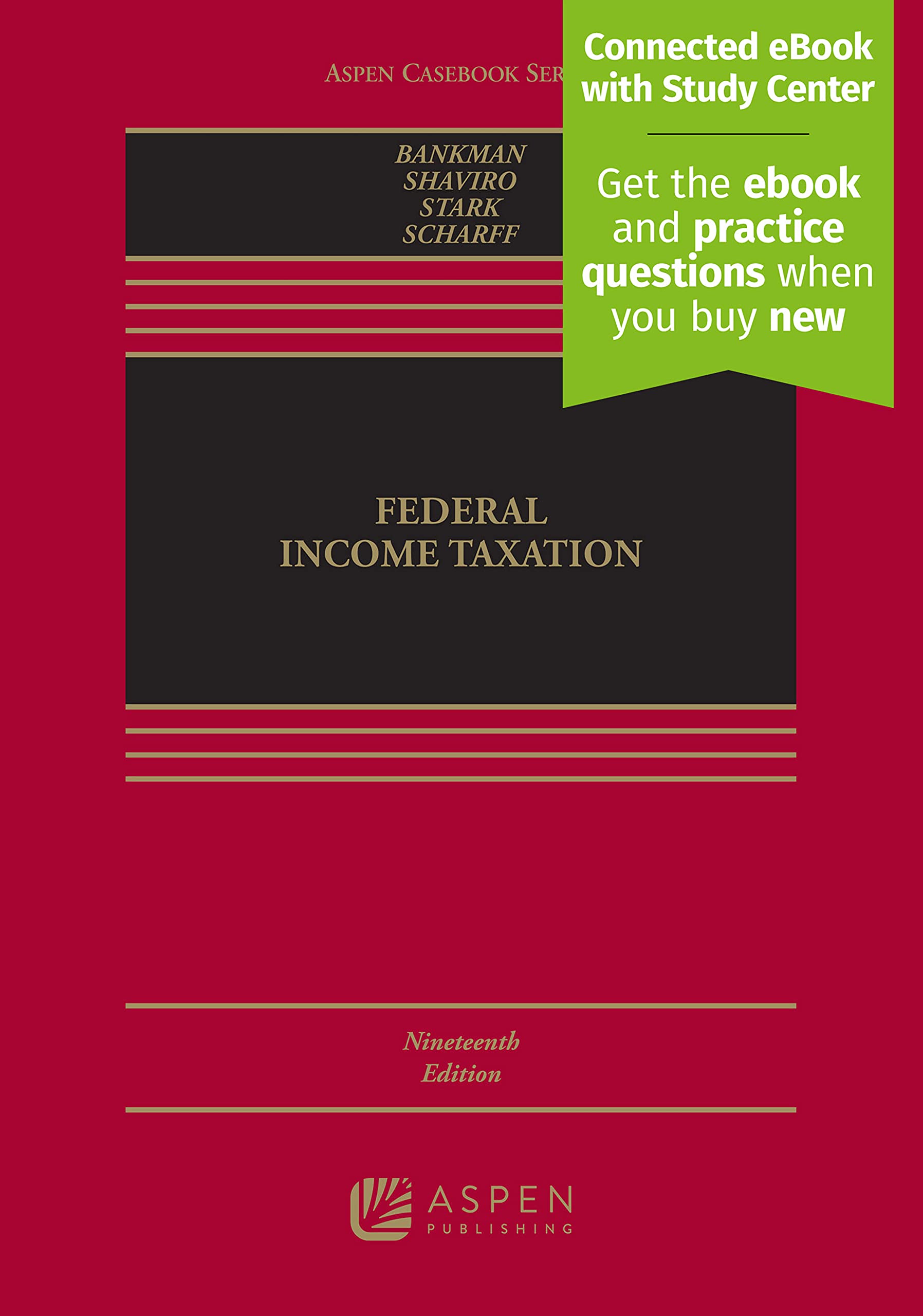 Federal Income Taxation (Aspen Casebook) Law
