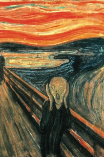 The Scream: Edvard Munch Journal Artist Blank Lined Book (Great Works of Art Notebooks) Death & Mourning